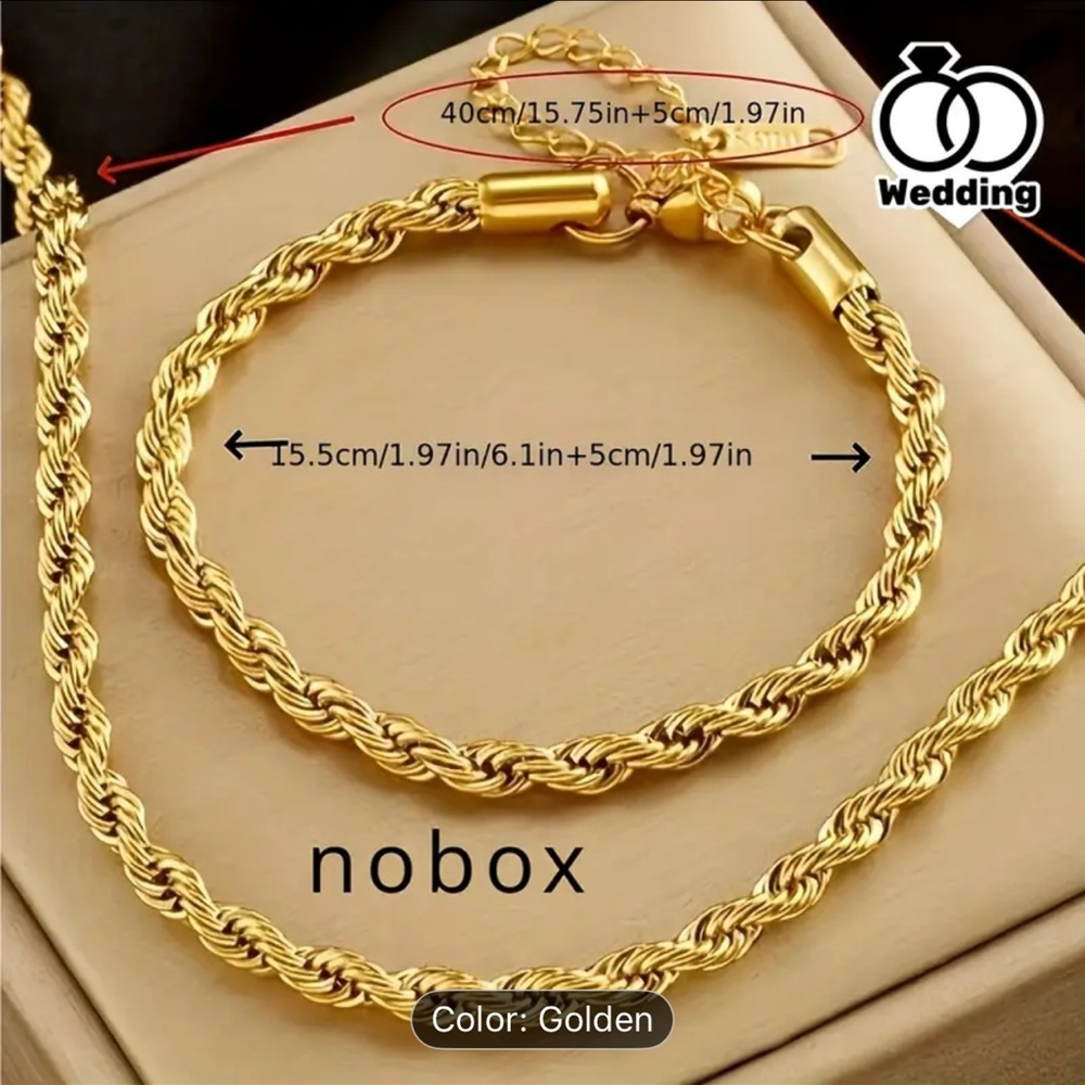 NOBO Golden Rope stainless steel